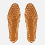 Women's Woven Jelly Ballet Flats | Breathable Summer Shoes