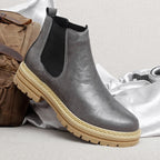 Ethan Kelly | Platform Leather Chelsea Boots For Men
