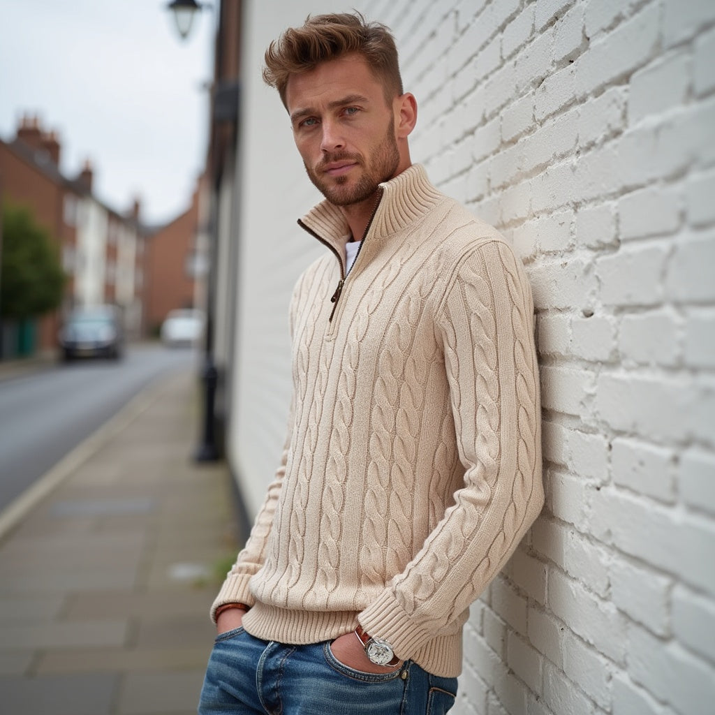 Ryan | Longline Draped Sleek Cardigan