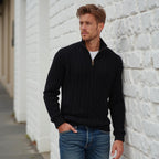 Ryan | Longline Draped Sleek Cardigan