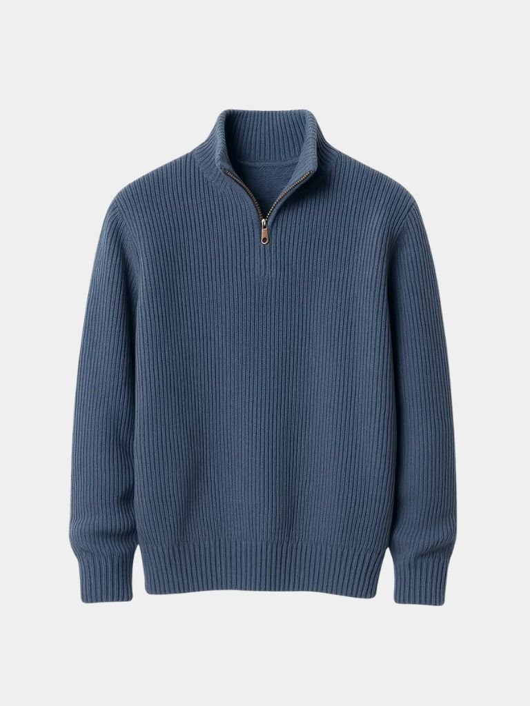 Zip-Up Distinguished Curated Cardigan