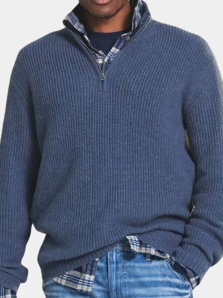 Zip-Up Distinguished Curated Cardigan
