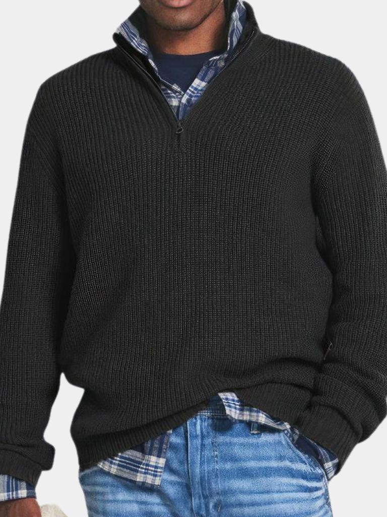 Zip-Up Distinguished Curated Cardigan