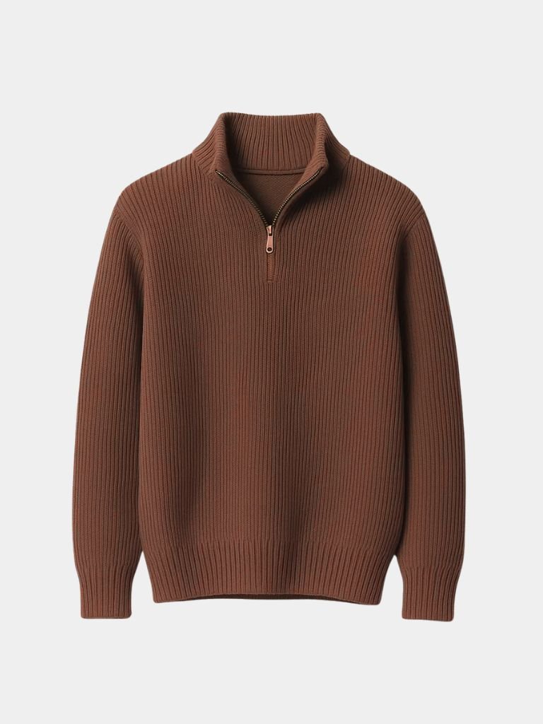 Zip-Up Distinguished Curated Cardigan