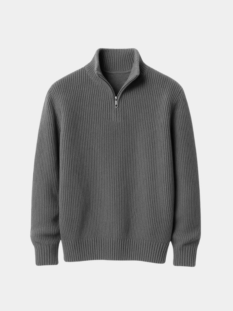 Zip-Up Distinguished Curated Cardigan