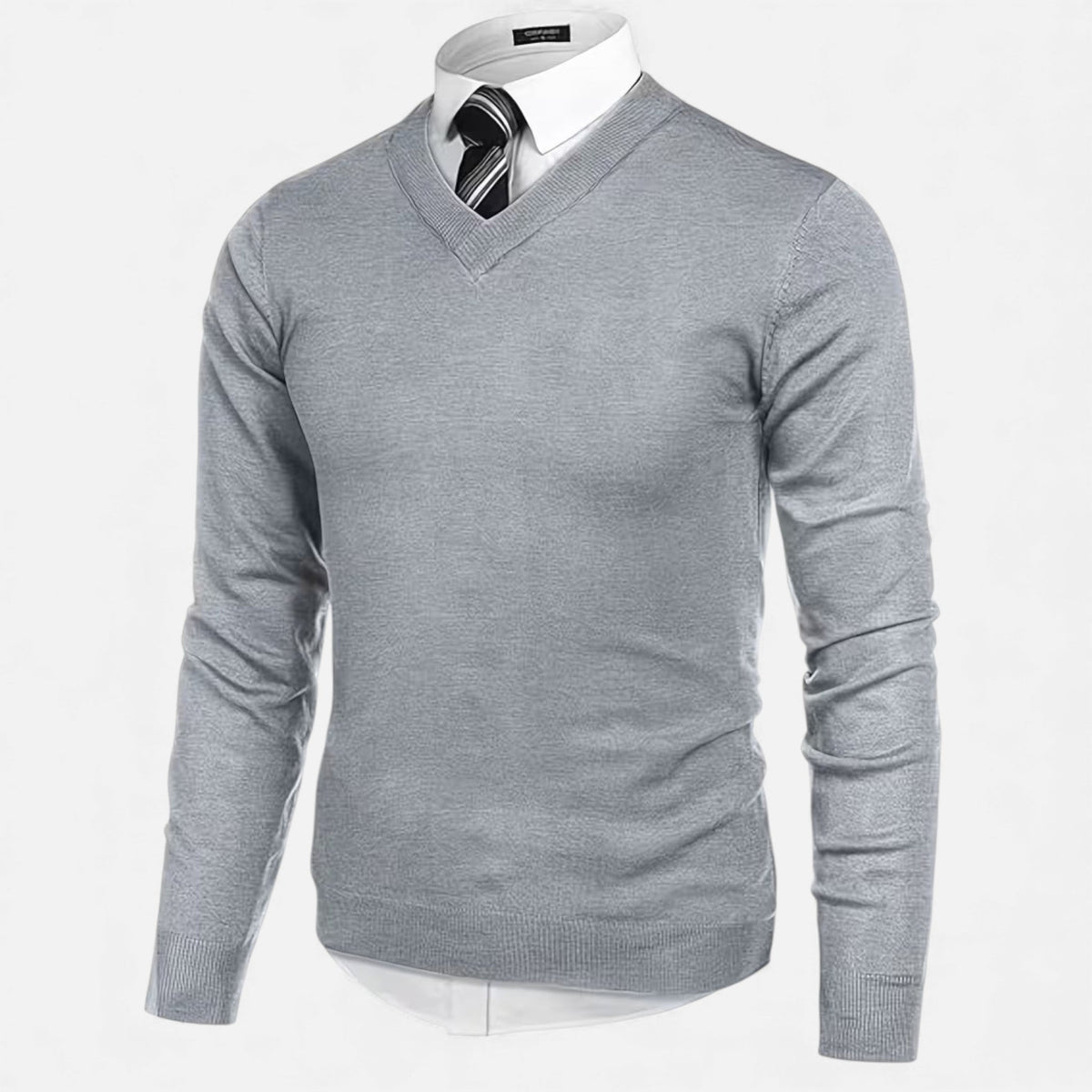 Anthony | V-Neck Longline Graceful Cardigan