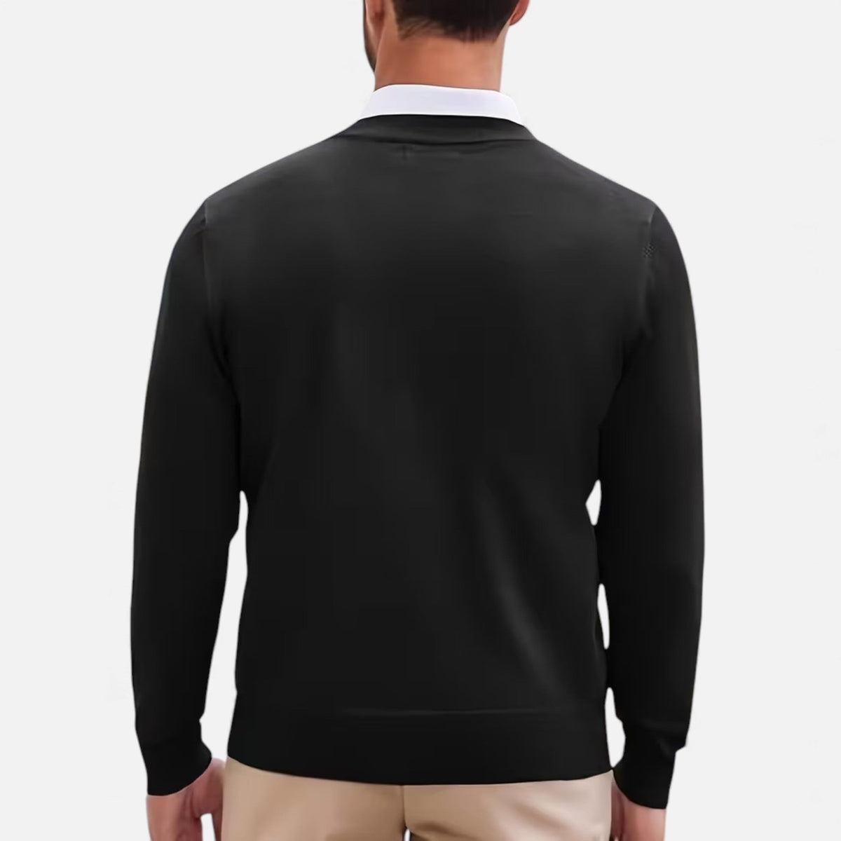 Anthony | V-Neck Longline Graceful Cardigan