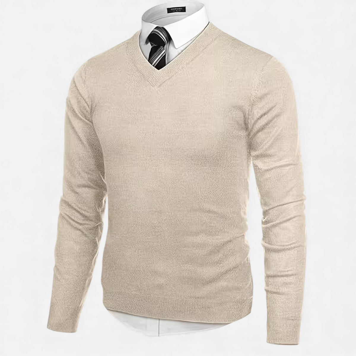 Anthony | V-Neck Longline Graceful Cardigan
