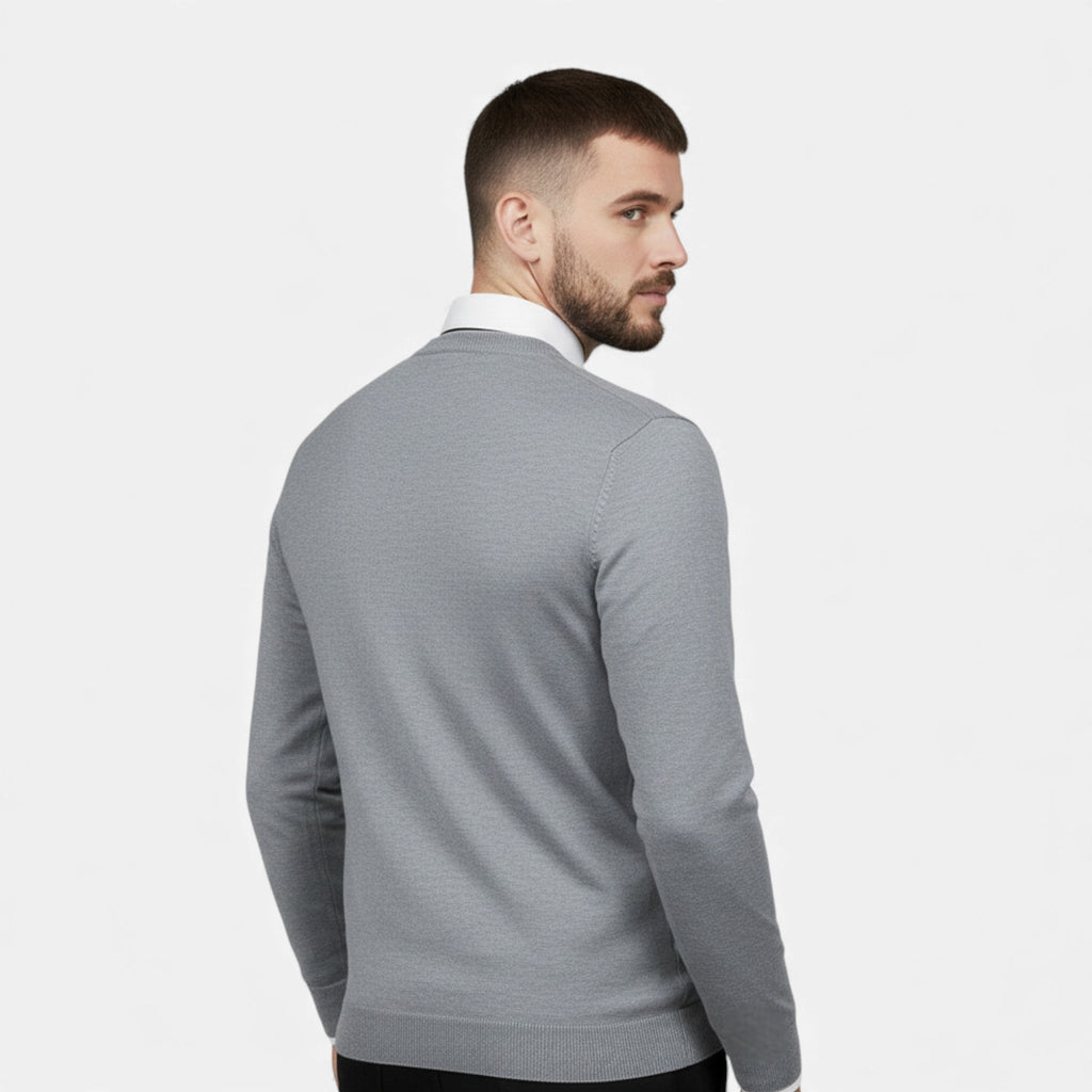 Anthony | V-Neck Longline Graceful Cardigan