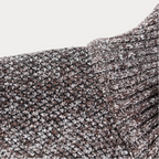 Zip-Up Sculpted Draped Cardigan