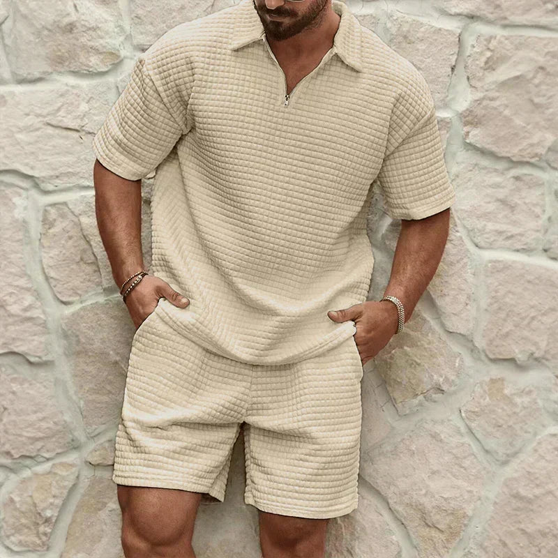 Oversized Zip-Up Polished Sweater
