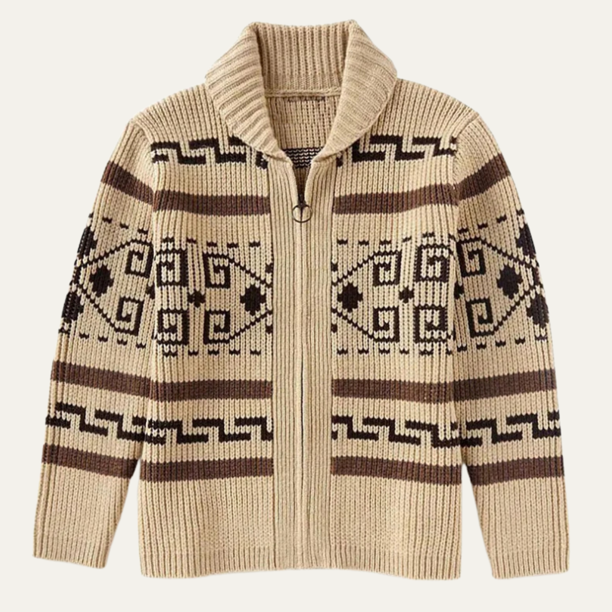 Oversized Signature Graceful Cardigan