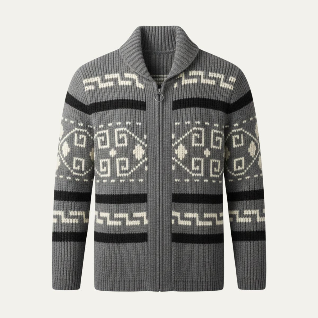 Oversized Signature Graceful Cardigan