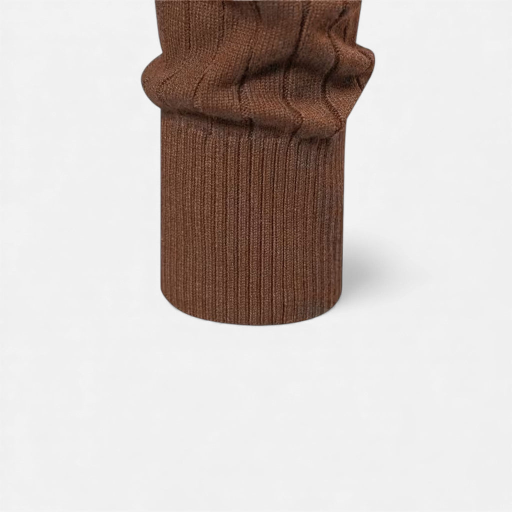 Zip-Up Poised Chic Cardigan