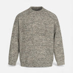 Crew-Neck Understated Considered Cardigan