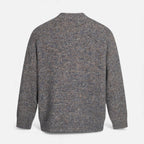 Crew-Neck Understated Considered Cardigan