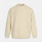 Crew-Neck Understated Considered Cardigan
