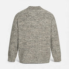 Crew-Neck Understated Considered Cardigan