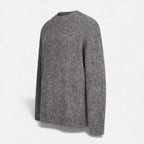 Crew-Neck Understated Considered Cardigan