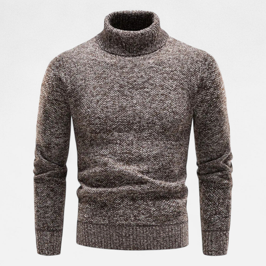 Turtleneck Longline Contemporary Cardigan