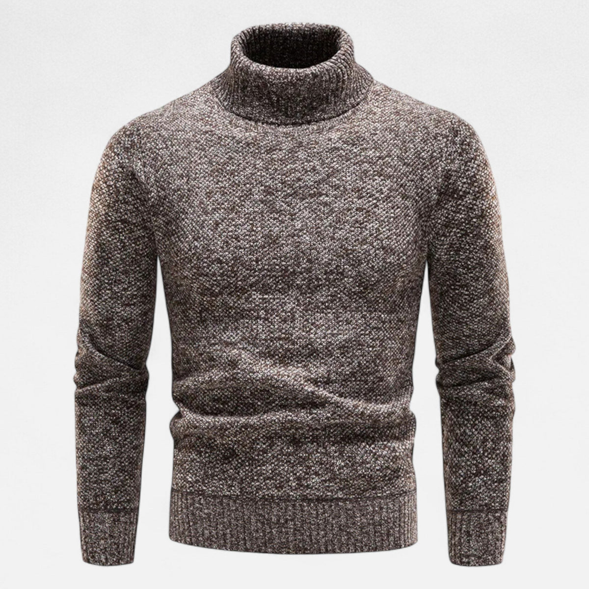 Turtleneck Longline Contemporary Cardigan