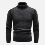 Turtleneck Longline Contemporary Cardigan