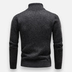 Turtleneck Longline Contemporary Cardigan