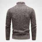 Turtleneck Longline Contemporary Cardigan