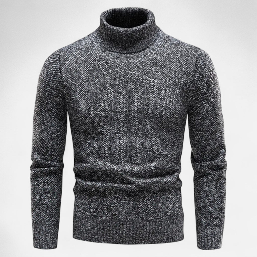 Turtleneck Longline Contemporary Cardigan