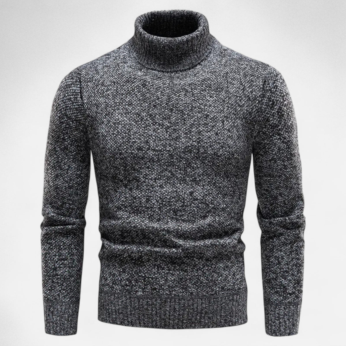 Turtleneck Longline Contemporary Cardigan
