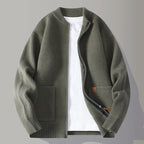 Ribbed Nonchalant Tailored Cardigan