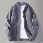Ribbed Nonchalant Tailored Cardigan