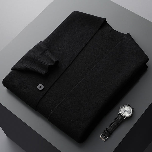 Longline Chic Understated Cardigan