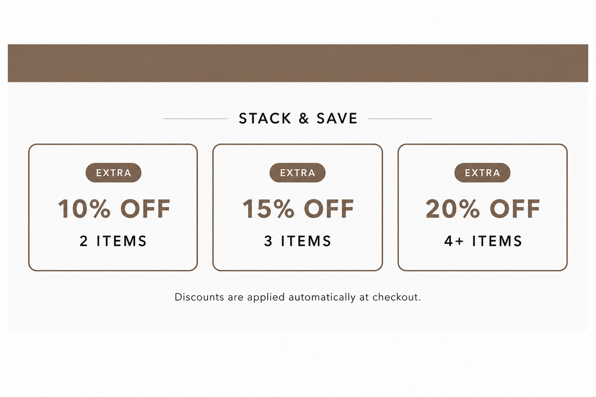 Autumn Sale – Buy more, save more