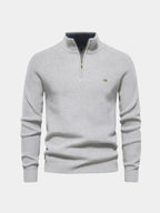 John | Sleek Zip-Up Considered Cardigan