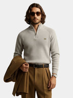 John | Sleek Zip-Up Considered Cardigan