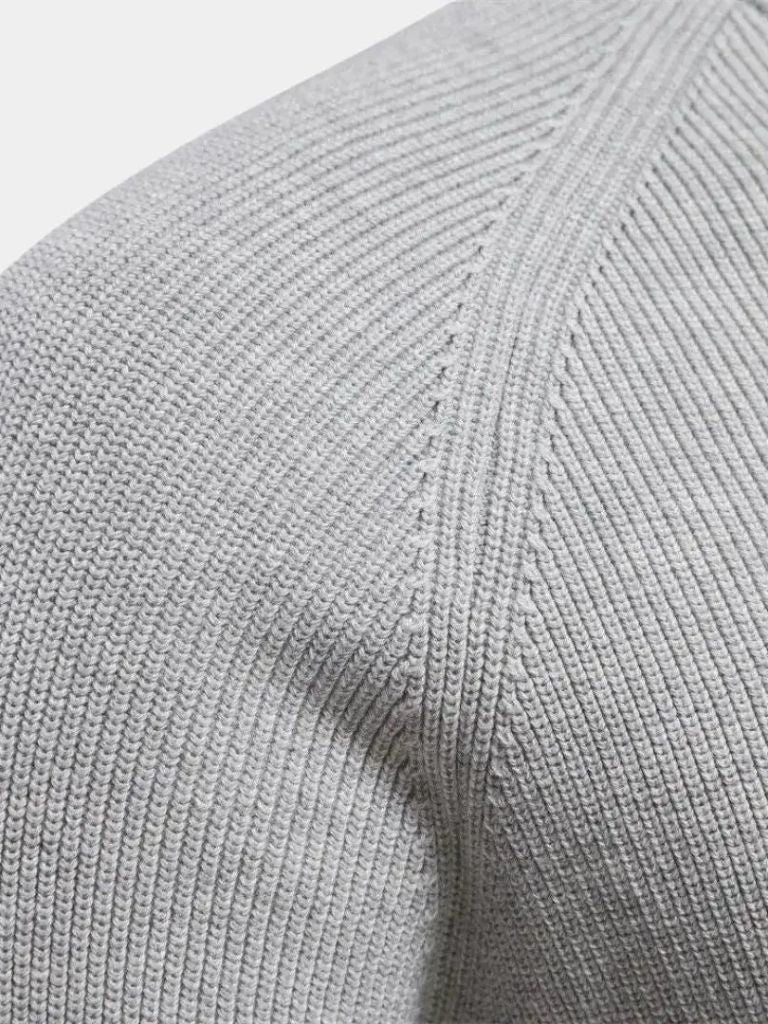 John | Sleek Zip-Up Considered Cardigan