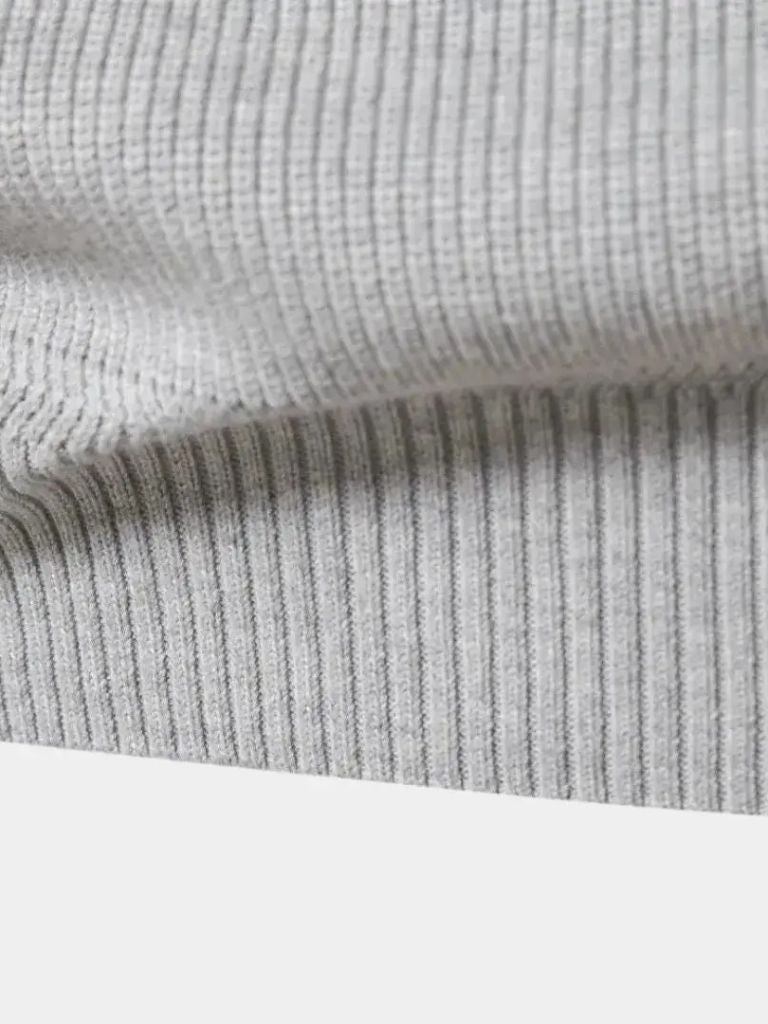 John | Sleek Zip-Up Considered Cardigan