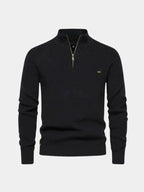 John | Sleek Zip-Up Considered Cardigan