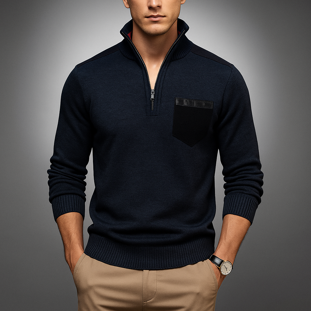 Ribbed Refined Elegant Cardigan