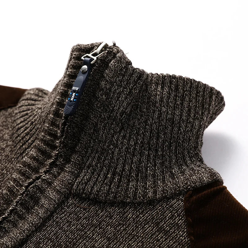 Ribbed Refined Elegant Cardigan