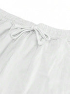 Men's Casual Straight-Leg Pants with Drawstring Waist and Slant Pockets
