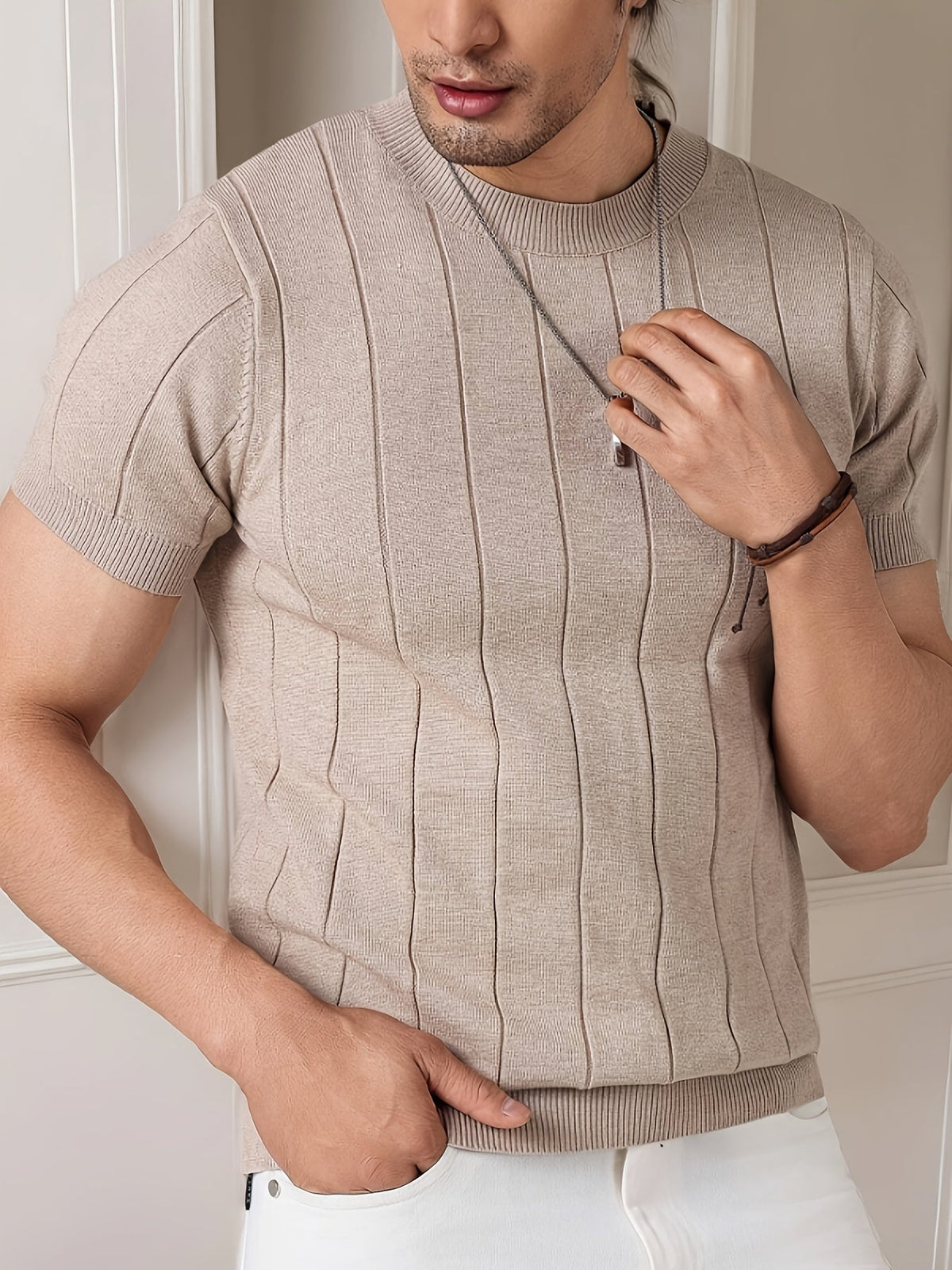 Longline Assured Composed Sweater