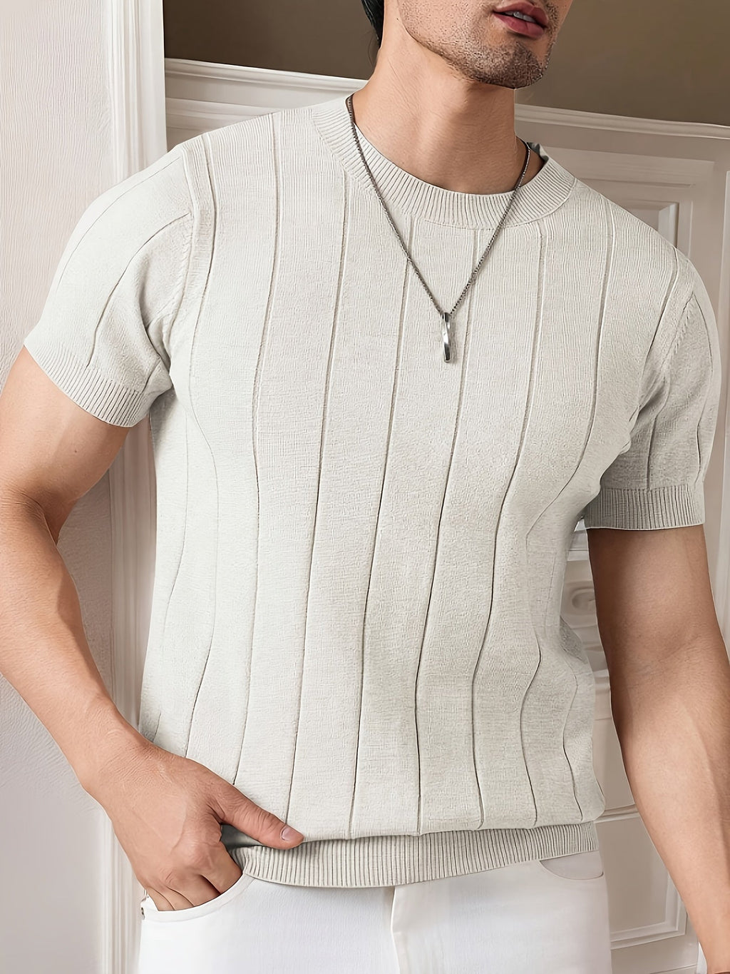 Longline Assured Composed Sweater