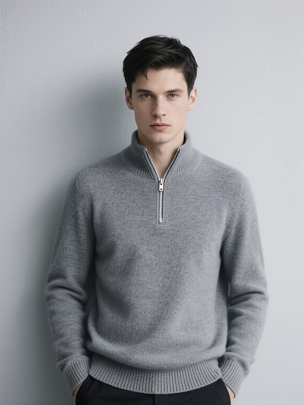 Longline Minimal Elevated Sweater