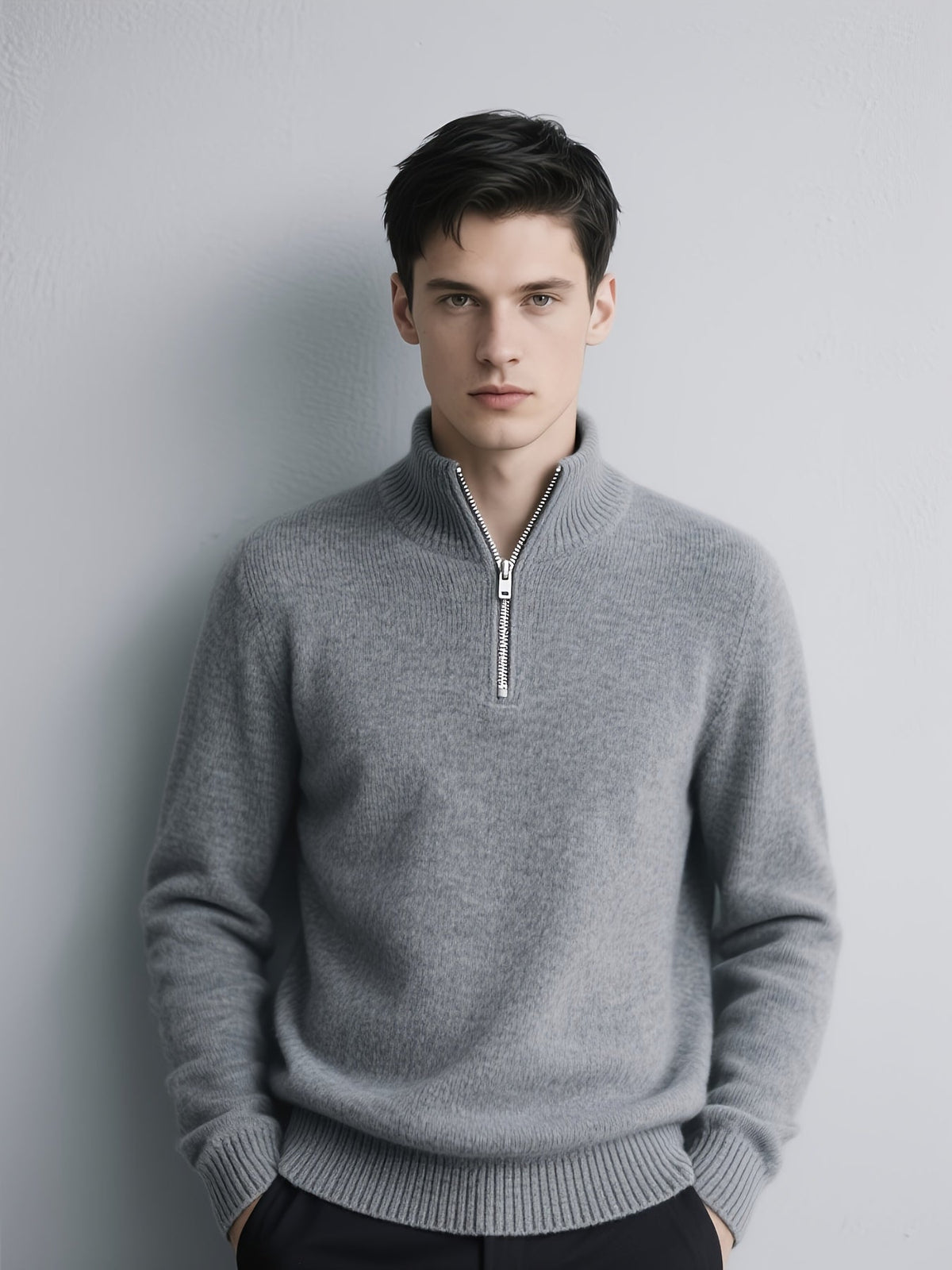 Longline Minimal Elevated Sweater