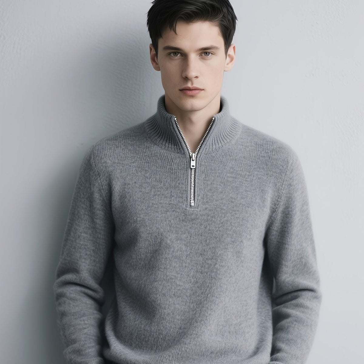 Longline Minimal Elevated Sweater