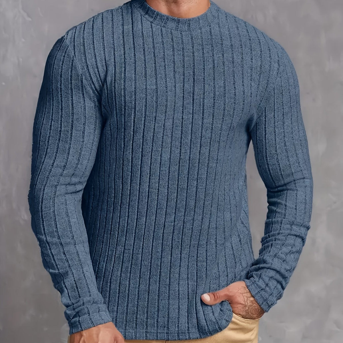 Longline Sartorial Fluid Sweater