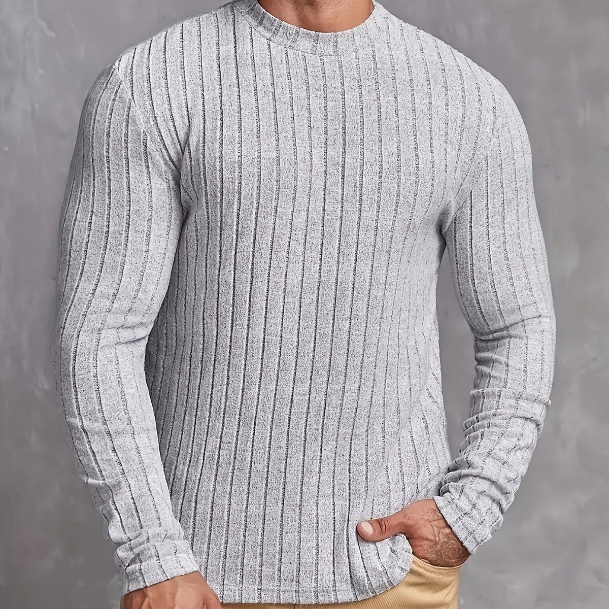 Longline Sartorial Fluid Sweater