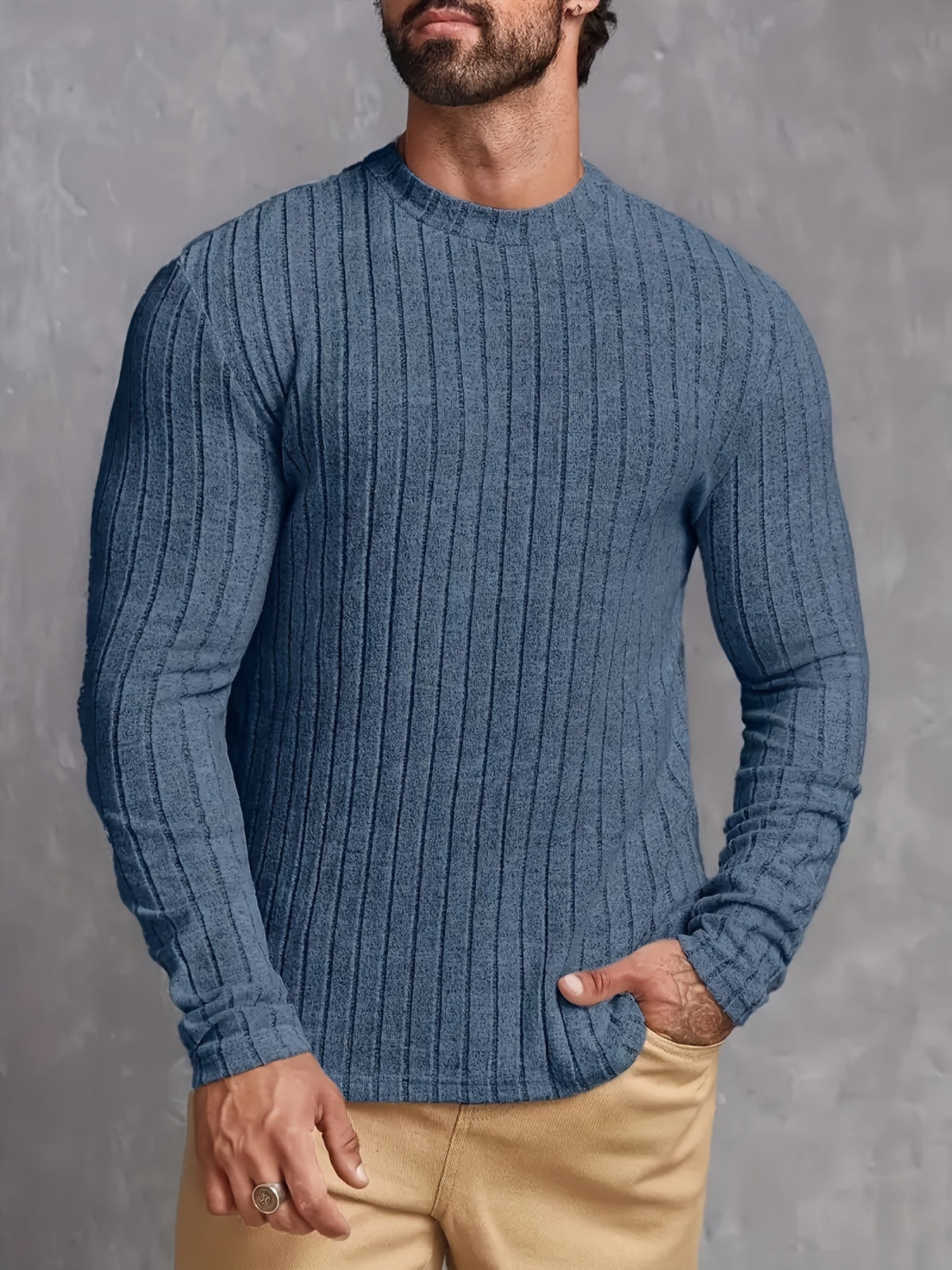 Longline Sartorial Fluid Sweater